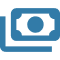 Minimum deposit icon