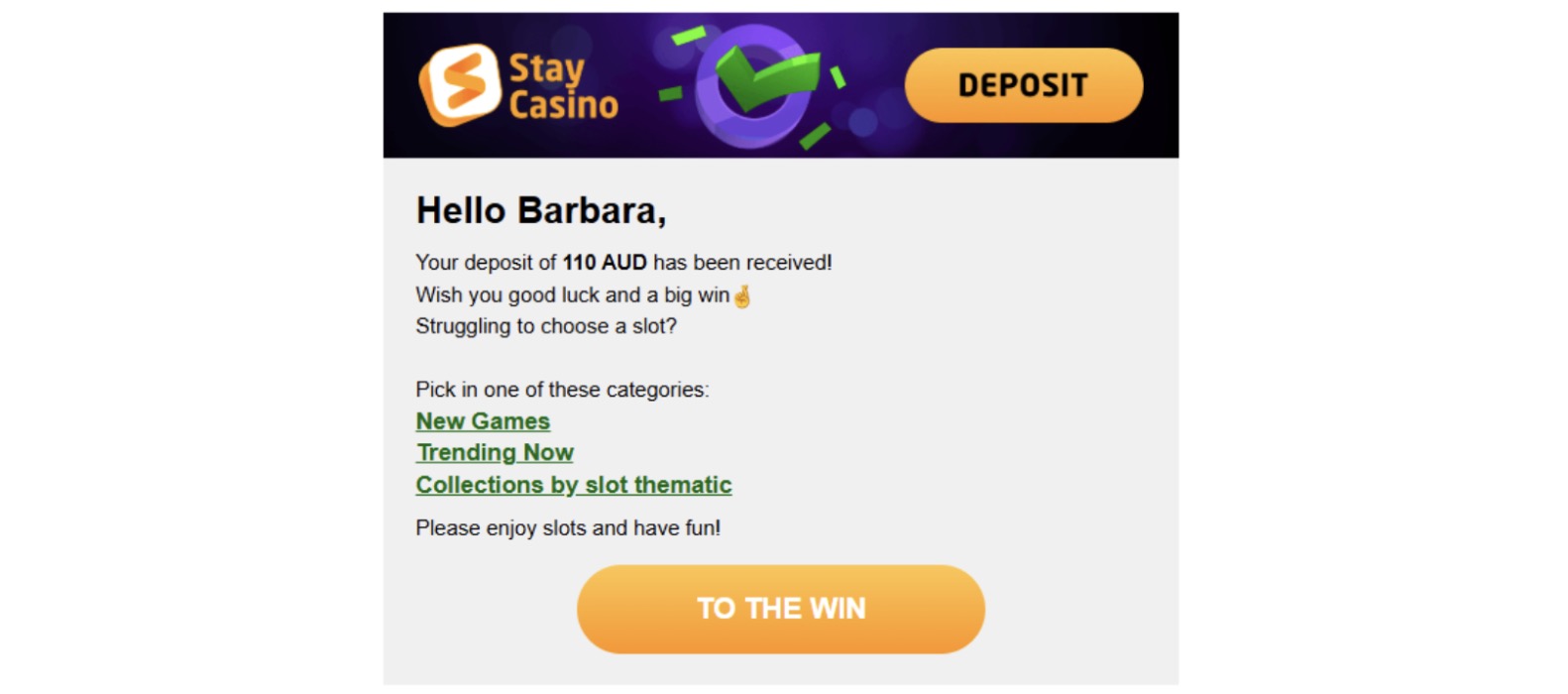 Stay Casino Our Deposit Via USDT