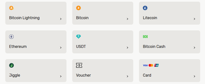 Ignition payment options
