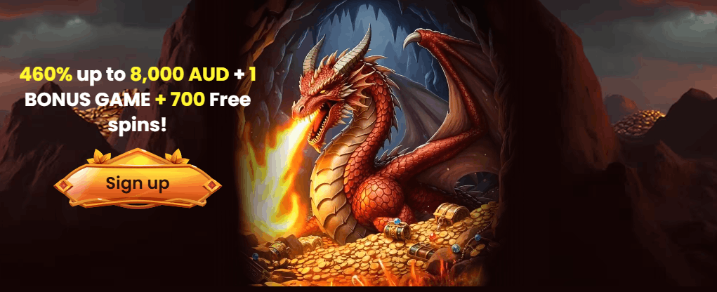 DragonSlots welcome package