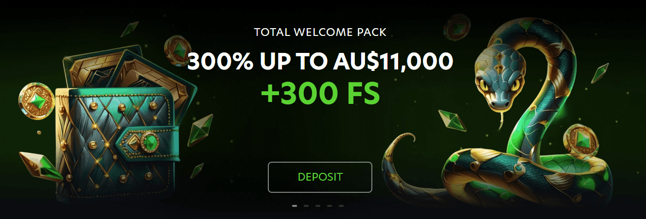 Neospin total welcome package for new players