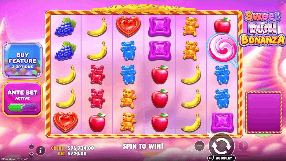 Sweet Rush Bonanza by Pragmatic Play