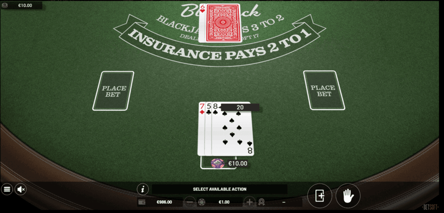 American Blackjack by Betsoft