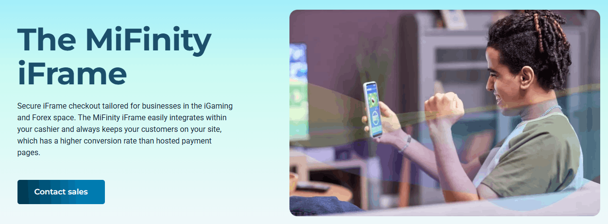 MiFinity iFrame