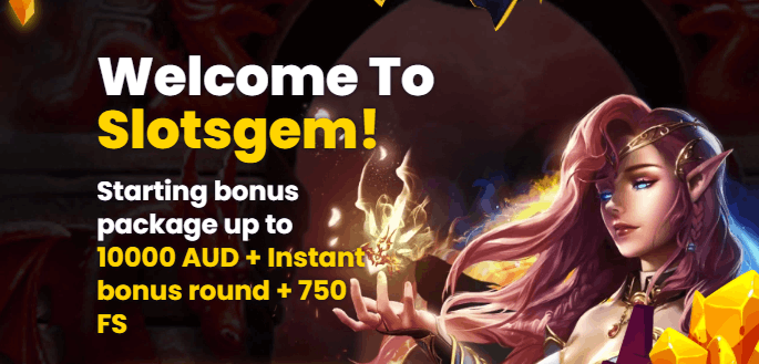 Slotsgem welcome bonus