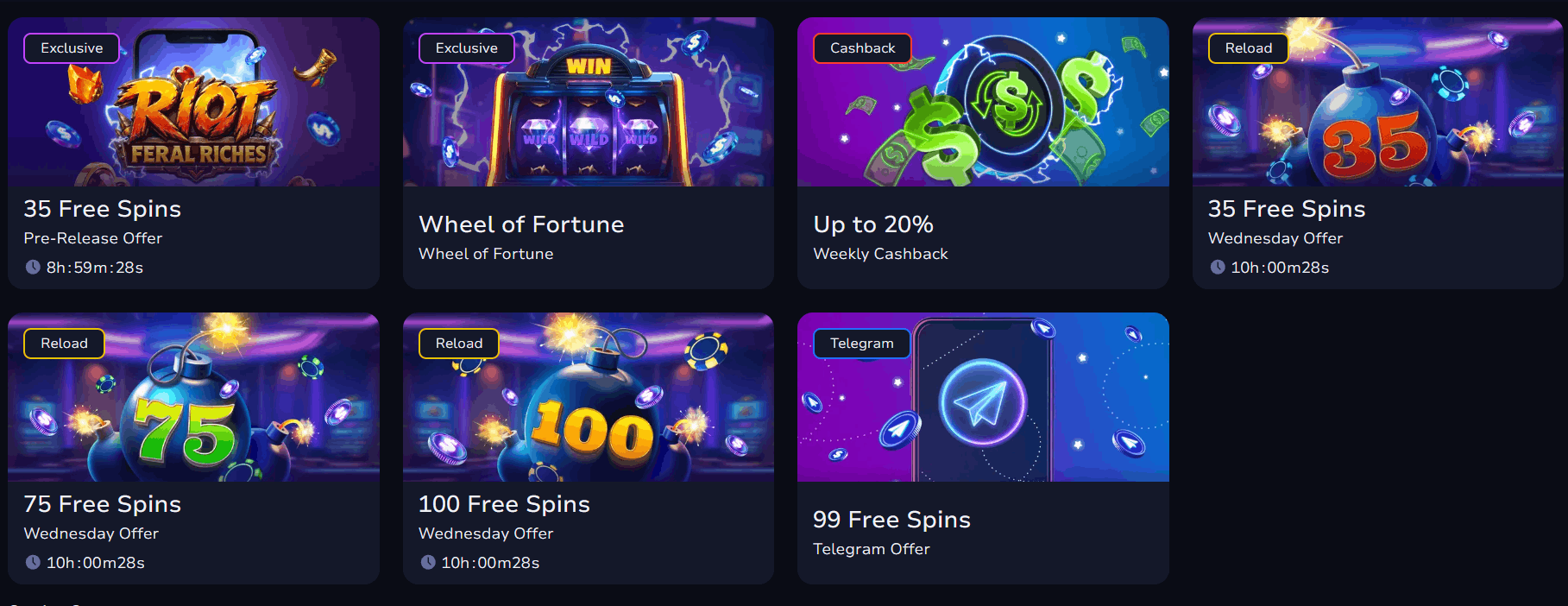 7Bit Casino bonuses