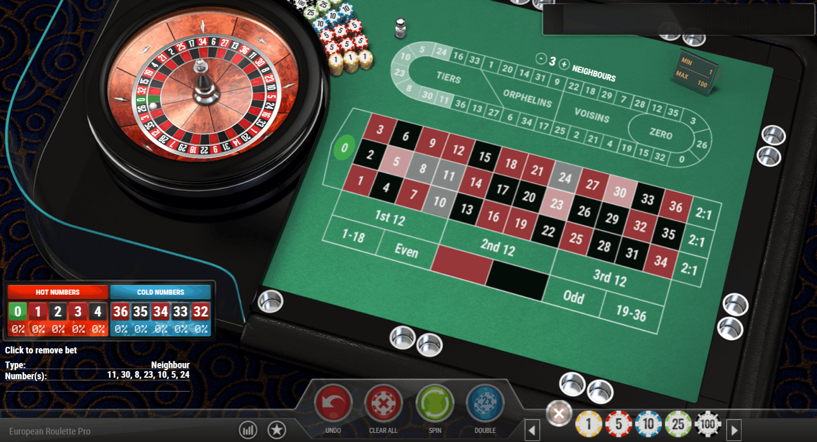 European Roulette pro by Play'n GO