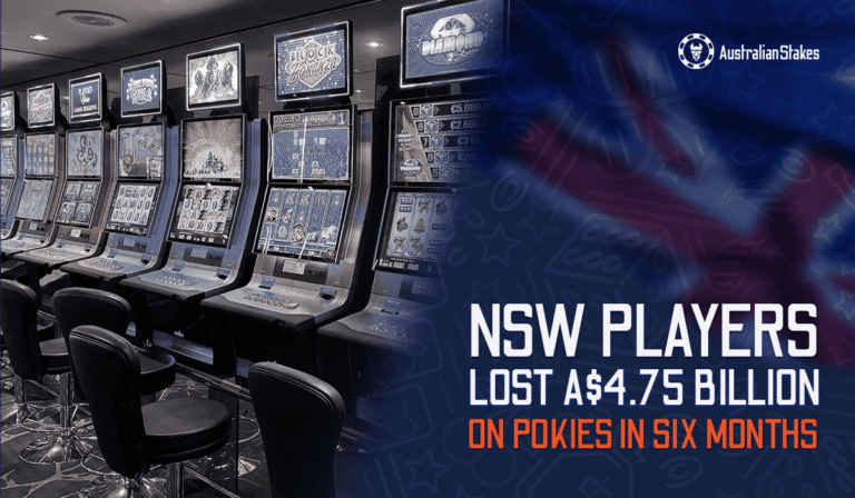 NSW Pokies Took A$4.75 Billion From Players in Just Six Months