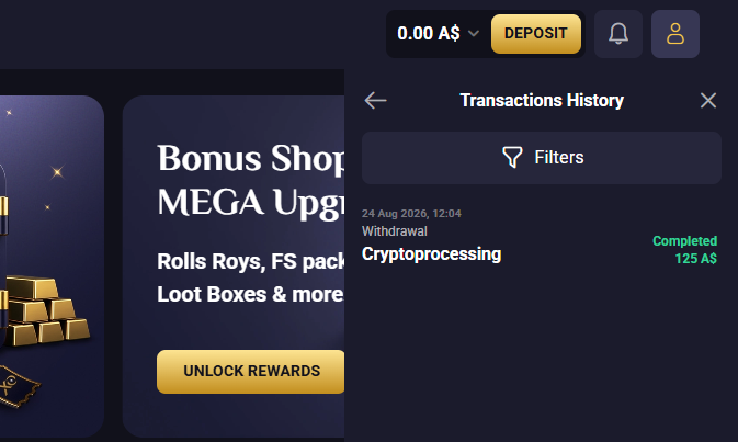 RollXO Casino our real money withdrawal