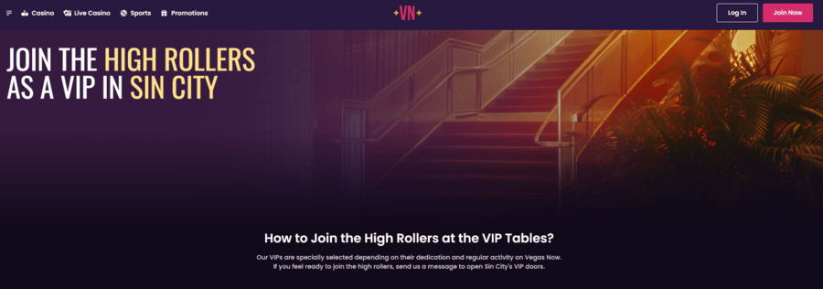 Vegas Now VIP club
