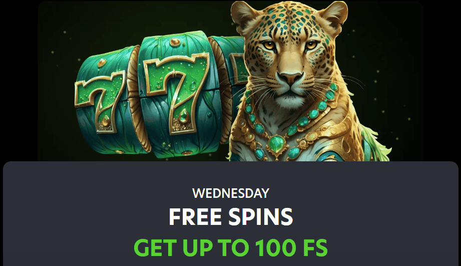Neospin Casino Wednesday free spins reload bonus