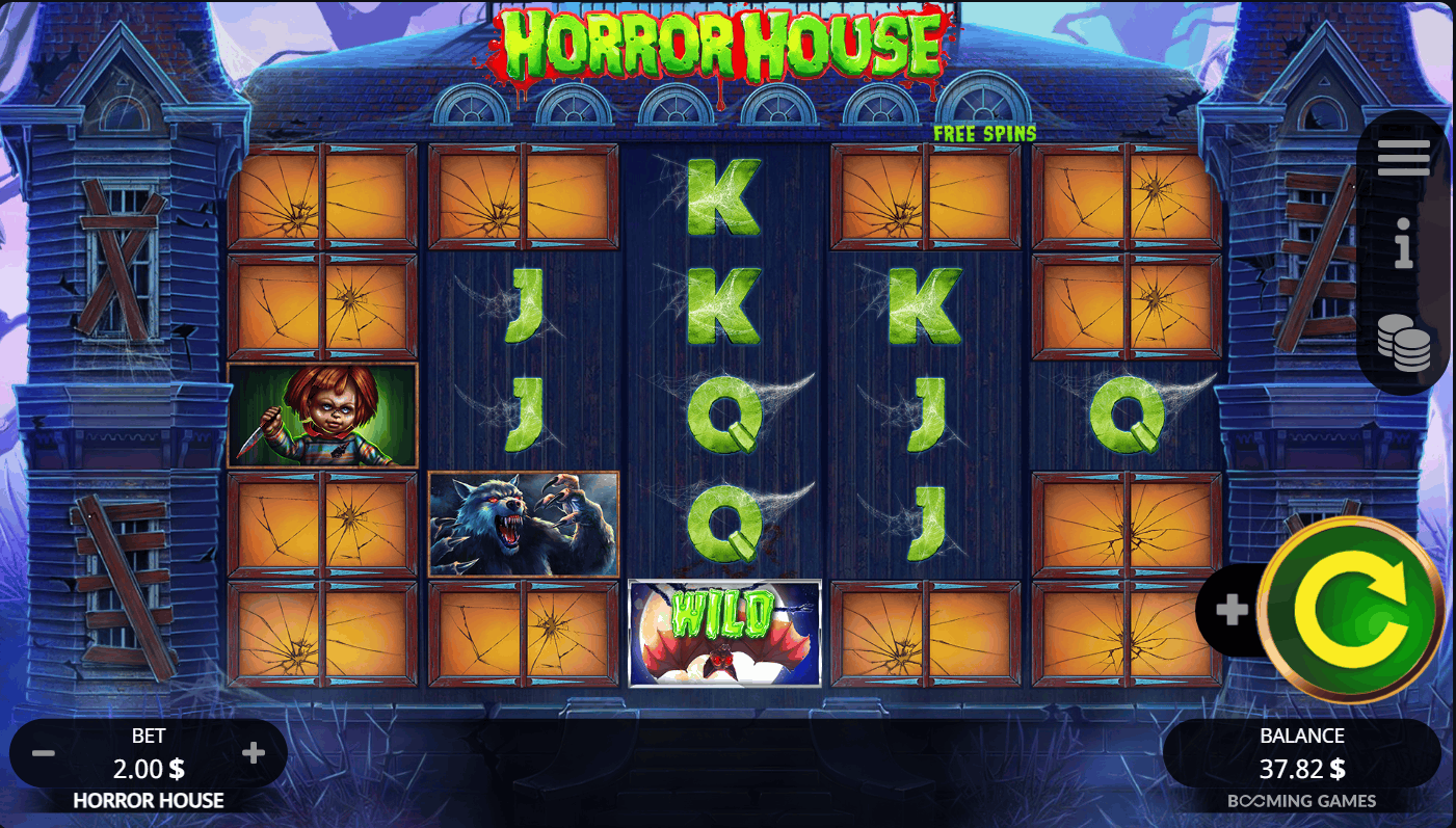 Horror House by Booming Games