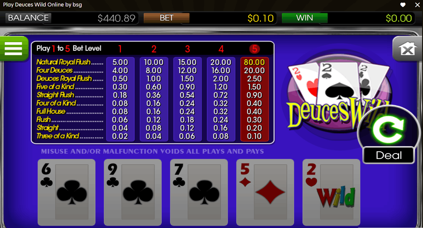 Deuces Wild by BSG